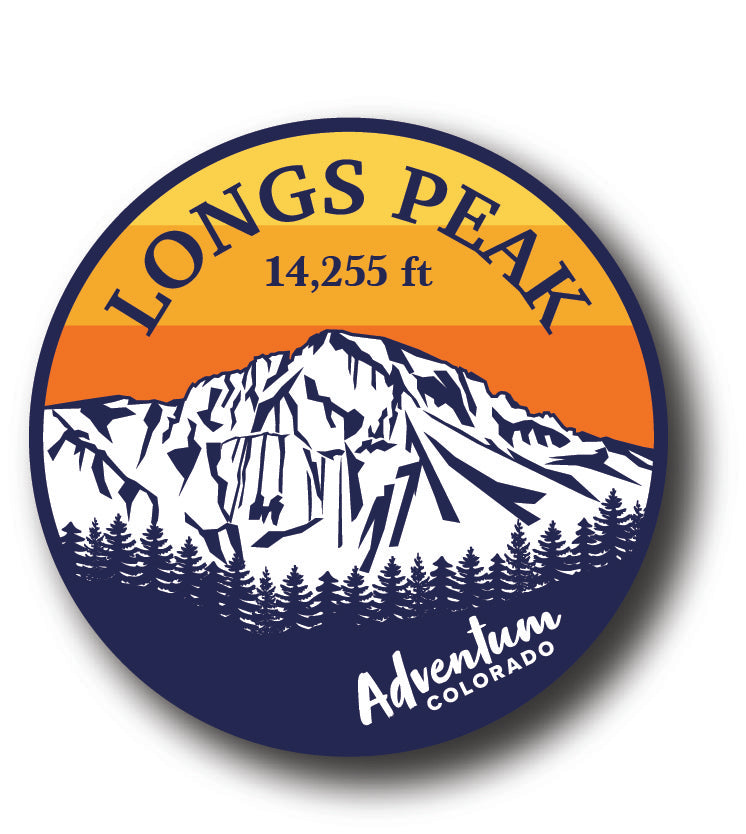 Longs Peak Sticker