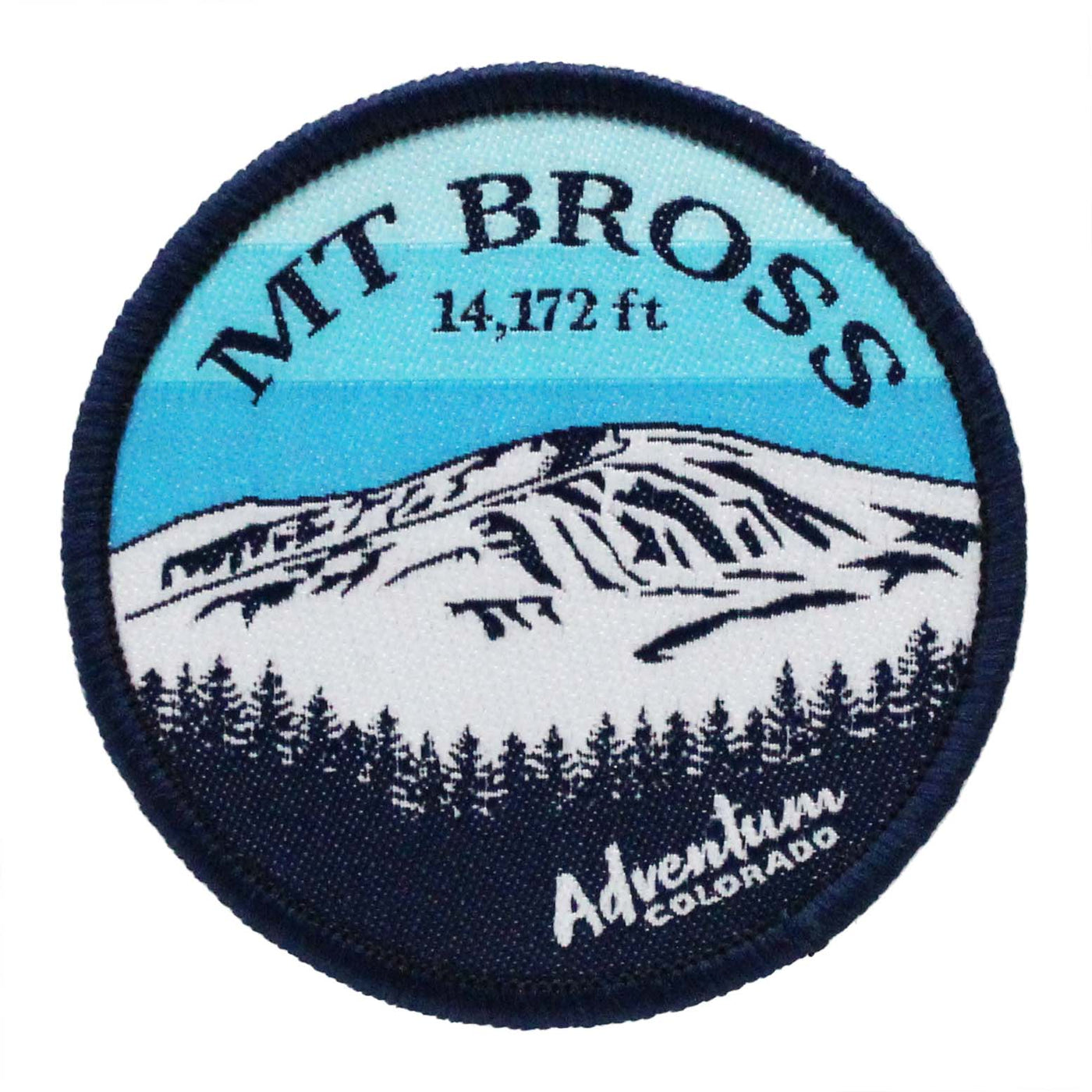 Mt Bross 14er circle patch