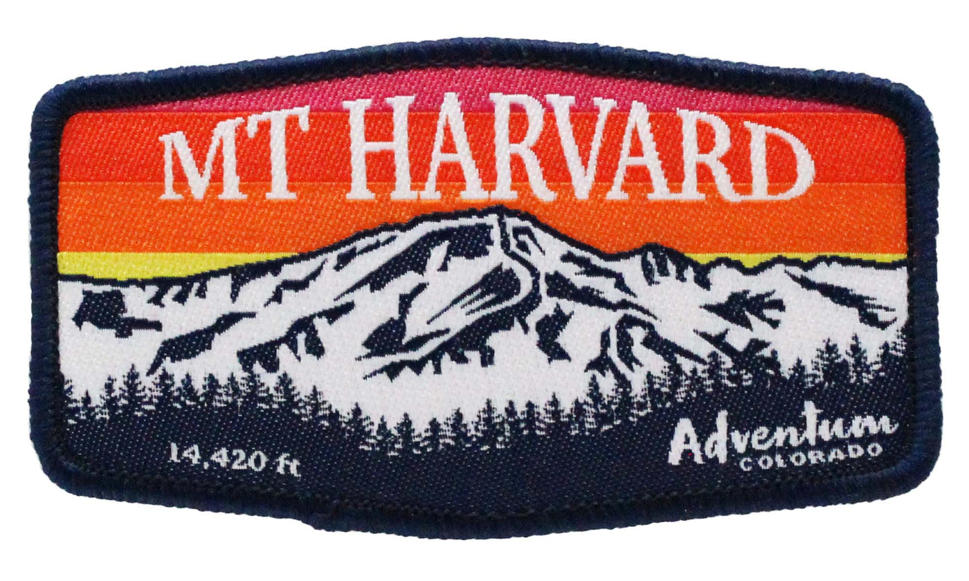 Mt Harvard 14er hexagonal patch