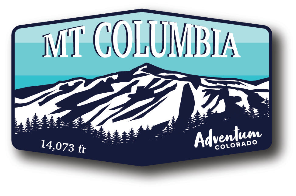 Mt. Columbia Sticker
