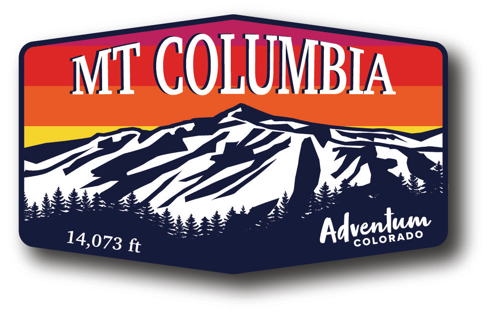 Mt. Columbia Sticker
