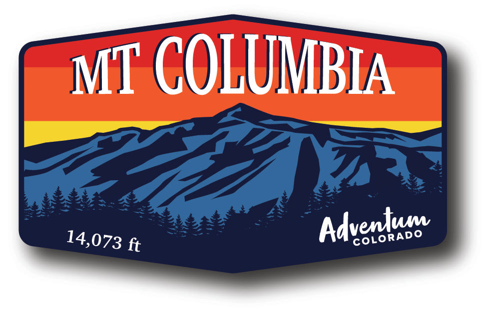 Mt. Columbia Sticker