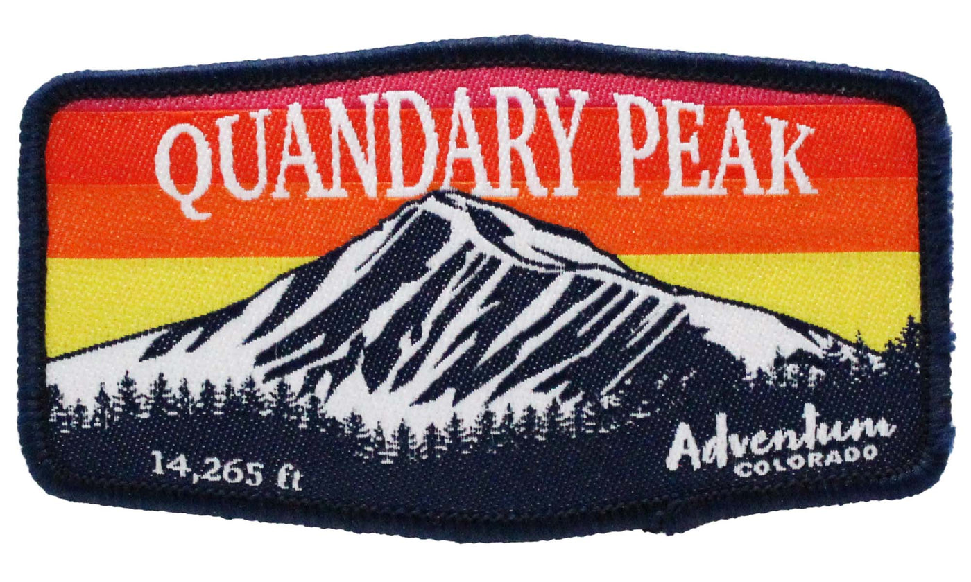 Quandary Peak 14er hexagonal patch